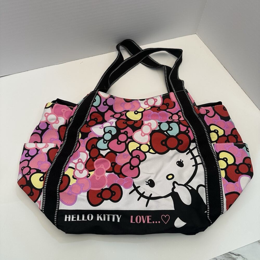 Sanrio Hello Kitty X Dearismo 2015 Japan Exclusive Tote Bag Y2K Rare HTF